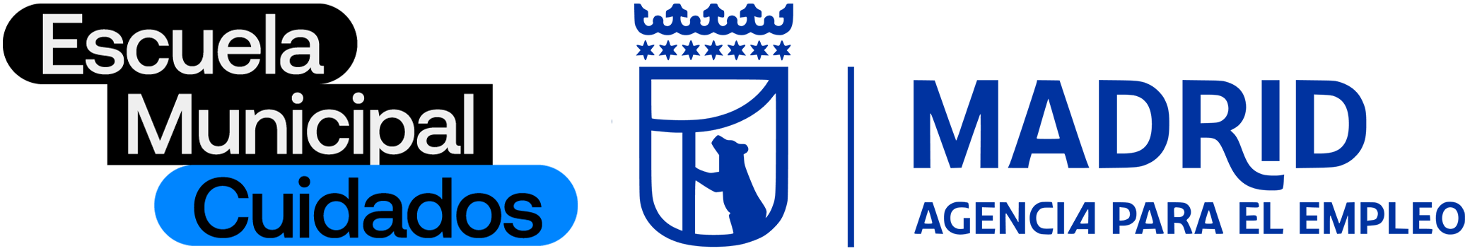 Logo EMCU y Agencia para el Empleo de Madrid